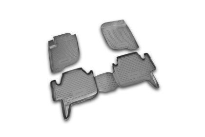 3D Гумени стелки за MITSUBISHI Pajero Sport (2008-2015) - 4 pcs.