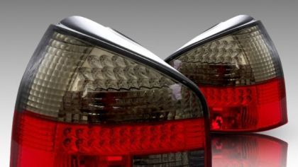 Диодни стопове  AUDI A3  (1996-2000) - опушен хром