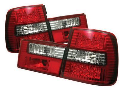 Диодни стопове BMW E34  (89-95) - хром