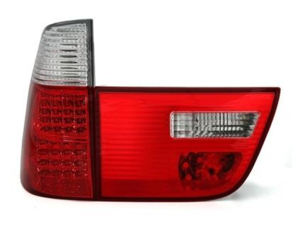 Диодни стопове BMW X5  (1999-2006) - черен хром