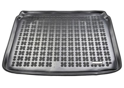 Гумена стелка за багажник за Volkswagen Tiguan (2007 - 2015) 5 seats, with a tool set located in the trunk / with small spare tire - Rezaw Plast