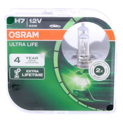 Халогенна крушка Н7 - Osram Ultra Life - 2бр. блистер