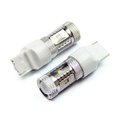 Диодна крушка тип T20 CANBUS с 6 х 5W CREE диода и лупа