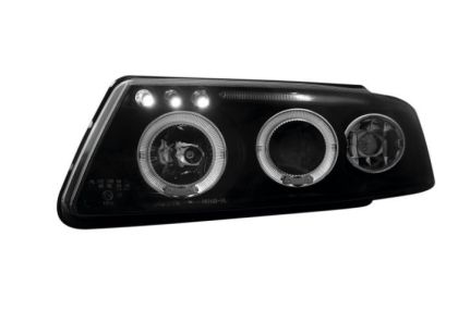 Кристални фарове  Angel Eyes VW PASSAT 3B/ B5 (97-00)  - черни