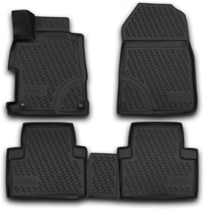 3D Гумени стелки за HONDA Civic IX (2012-2015) - седан - 4 pcs.