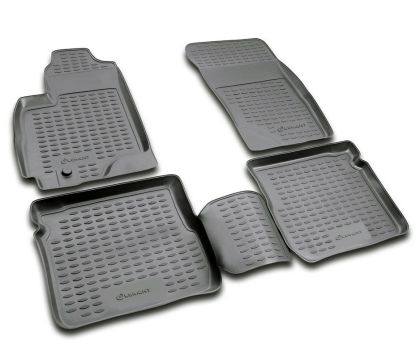 3D Гумени стелки за MITSUBISHI Outlander (2003-2006) 4 pcs.