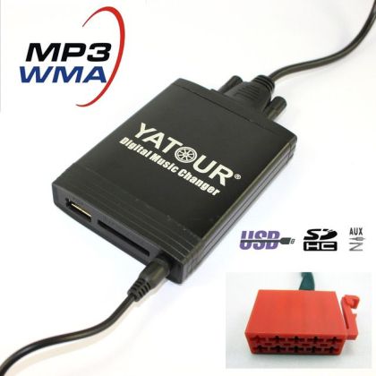 USB / MP3 Caudio inteface с Bluetooth* за MAZDA 3, 5, 6, 323, RX8, MX5, CX7, MPV, PROTEGE след 2008г.