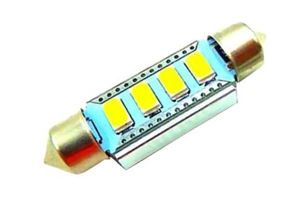 Лед крушки за плафон Canbus с 6 SMD диода 5630 42мм