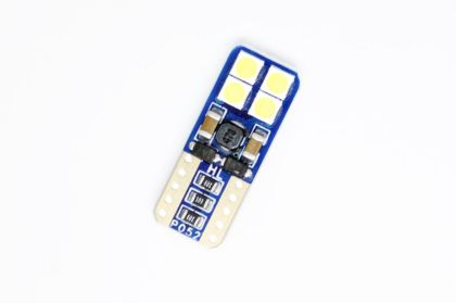 Диодна крушка Т10 с 8 smd 3030 12-30V - Canbus