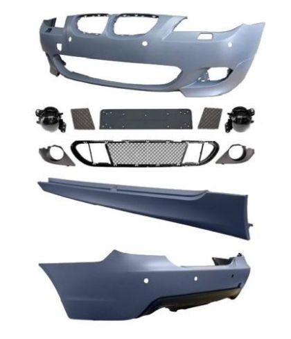 BODY KIT за BMW E60 седан (2003-2007) - M-Tech пакет с халогени