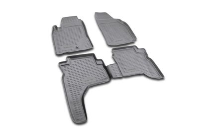 3D Гумени стелки за MITSUBISHI Pajero Sport (1997-2008) 4 pcs.