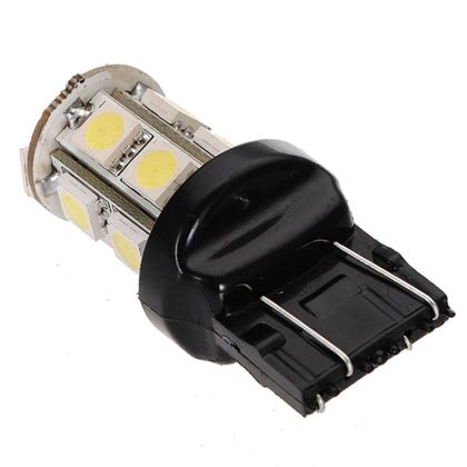 Диодна крушка тип T20 с 13 SMD диода двойна светлина червена