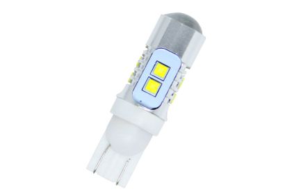 Лед крушки тип T10 10W с 10 диода 2323 по 1W Cree и лупа