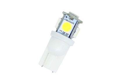 Лед крушки тип T10 с 5 SMD диода 6000K