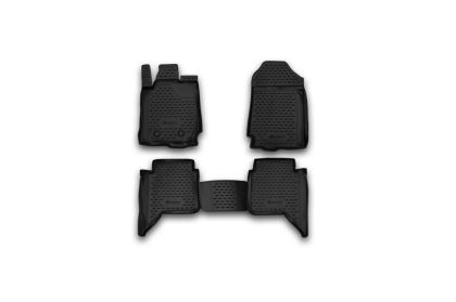 3D Гумени стелки за FORD Ranger 4 doors (2011-2020) 4 pcs.