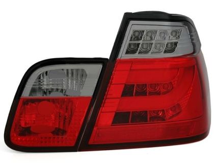 Диодни стопове BMW E46 седан (1998-2001) Light bar Design - опушени