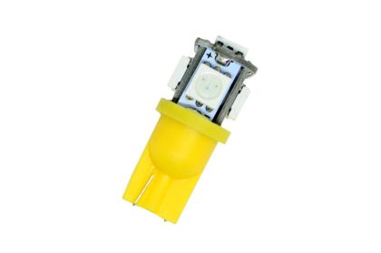 Лед крушки тип T10 с 5 SMD диода 4300K