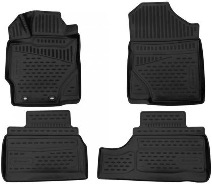 3D Гумени стелки за Toyota Yaris (2012+) 4 pcs.