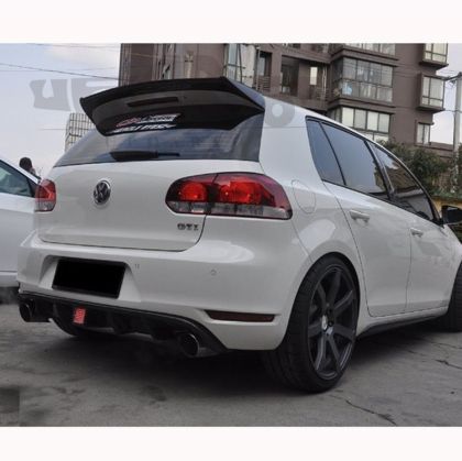 Спойлер антикрило за Volkswagen Golf 5 (2003-2008) GTI / Opel Astra H (2004-2008) GTC - черен гланц