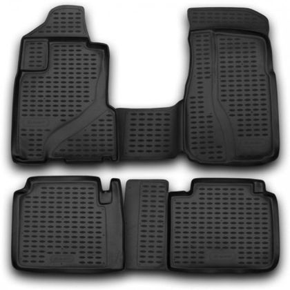 3D Гумени стелки за HONDA CR-V II (2002-2006) - 4pcs.