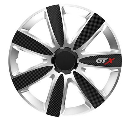 Тасове за джанти GTX CARBON Black/Silver - 16"