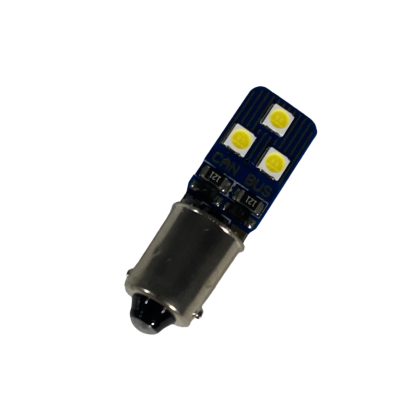 Лед крушки тип BA9 3030 с 6 SMD диода - Canbus