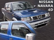 Ветробрани за NISSAN NAVARA / PICK UP (2001-2005) 4 врати - 4бр. предни и задни