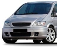 Решетка без емблема  OPEL ZAFIRA A (99-05) - черна