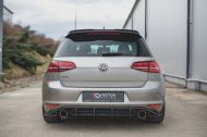 Дифузер за задна броня за Volkswagen Golf 7 - GTI V2 Style