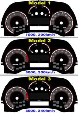 Плазмени циферблати FIAT PUNTO II