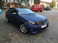 Предна броня за Mercedes C-Class W204 (2007-2011) - AMG look - без халогени и без отвори за парктроник