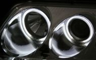 Кристални фарове  Angel Eyes VW PASSAT  B5.5 (01-05)  - хром