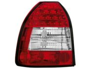 Диодни стопове HONDA CIVIC (3D) (96-01) - Червен Хром