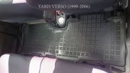 Гумени стелки за TOYOTA Verso S (2010-2017)  / Yaris Verso (1999-2006)  - тип леген