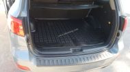 Гумена стелка за багажник за Hyundai Santa Fe (2006 - 2012) 5 seats - Rezaw Plast