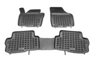 Гумени стелки за Volkswagen Sharan II (2010-2022)  / Seat Alhambra (2010-2020) - 5 seats (front, middle) - тип леген