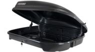 Автобокс Menabo Quasar 128x90x38cm с едностранно отваряне с ключ, 320 литра - черен