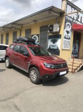 Автобокс Menabo Quasar 128x90x38cm с едностранно отваряне с ключ, 320 литра - черен
