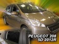 Ветробрани за PEUGEOT 208 (2012+) 5 врати - 4бр. предни и задни