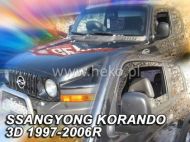 Ветробрани за SSANGYONG ACTYON (2007+) 5 врати - 4бр. предни и задни