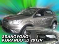 Ветробрани за SSANGYONG KORANDO (2012+) 5 врати - 4бр. предни и задни