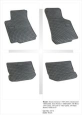 Гумени стелки за  SKODA Octavia I (1997-2010) / SEAT Leon I (1999-2005) / Toledo II (1999-2004) / VW Golf IV (1997-2006) / New Beetle (1997-2010)
