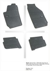 Гумени стелки за  VW Polo (2002-2008) / SEAT Cordoba, Ibiza (2002-2008) / SKODA Fabia (1999-2008)