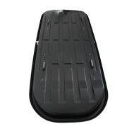 Автобокс Junior Altro 185x80x41cm с 70 mm крепежи, с двустранно отваряне с ключ, 460 литра - тъмносив гланц