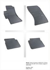 Гумени стелки за SUBARU Forester (2008-2013) / Impreza (2007-2011) / Legacy, Outback (2003-2009)