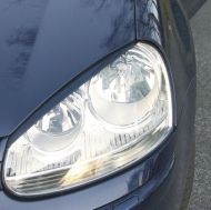 Вежди за фаровете VW Golf 5  - черни