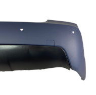 Задна броня за BMW E60 sedan (2003-2007) - M-Tech дизайн с отвори за парктроник 24mm грундирана
