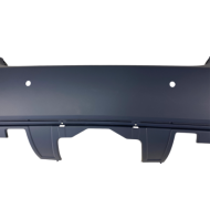 Задна броня за BMW E60 sedan (2003-2007) - M-Tech дизайн с отвори за парктроник 24mm грундирана