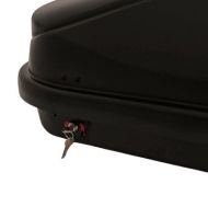 Автобокс Junior Easy 132x78x36cm с 85 mm крепежи, с ключ, 320 литра - черен