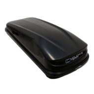 Автобокс Junior Easy 180x78x40cm с 85 mm крепежи, с ключ, 430 литра - черен
